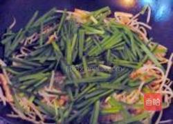 豆干韭菜炒豆芽的做法图解6