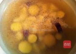 小白菜肉丸地瓜煲的做法图解3