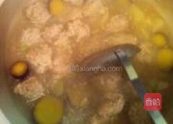 小白菜肉丸地瓜煲的做法图解5
