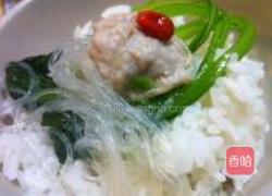 小白菜肉丸地瓜煲的做法图解7