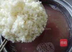 苹果红豆糯米粥的做法图解4