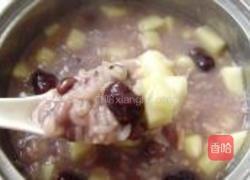 苹果红豆糯米粥的做法图解7