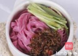 苋菜炸酱面的做法图解13