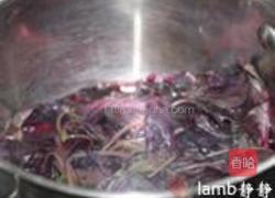 苋菜炸酱面的做法图解1