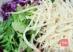 金针菇拌紫甘蓝的做法图解3
