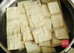 香辣豆干的做法图解1