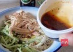 凉拌鸡丝金针菇的做法图解9
