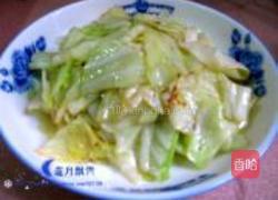 清炒包菜的做法图解5