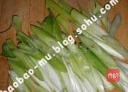 豉香葱段荷包蛋的做法图解2