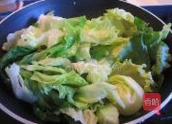 姜蒜蓉生菜的做法图解3