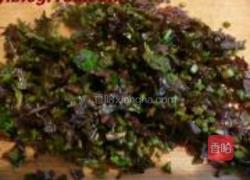 香椿煸鱼籽的做法图解4