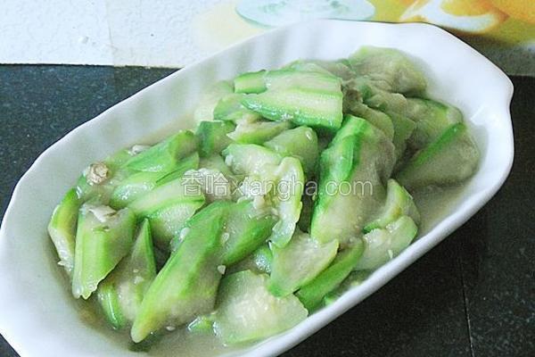 素炒丝瓜