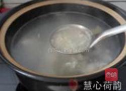 双色杏仁猪蹄汤的做法图解17