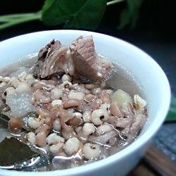 冬瓜竹豆薏米排骨汤的做法[图]