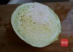 酱爆包菜的做法图解1