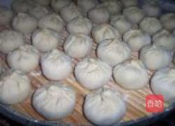 胡萝卜粉丝素包子的做法图解11