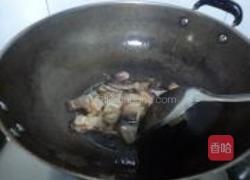 腊肉炒菜心的做法图解5