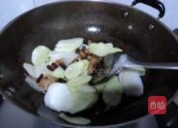 腊肉炒菜心的做法图解6
