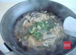 羊血粉丝豆皮汤的做法图解7