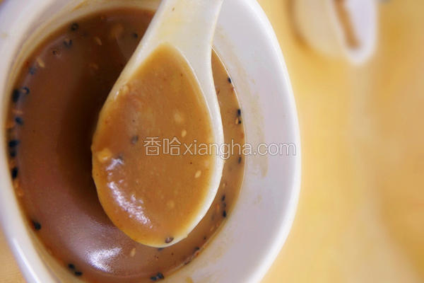 自制油茶面