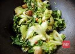 白菜烧板栗的做法图解6