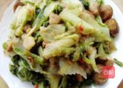 白菜烧板栗的做法图解7