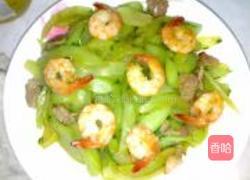 虾仁炒青瓜的做法图解4