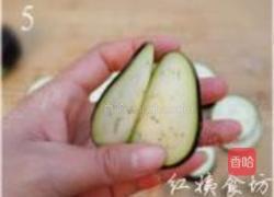 香煎茄盒的做法图解5