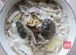 菌菇蟹汤的做法图解7