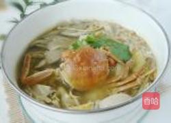 菌菇蟹汤的做法图解8