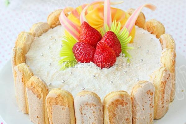 草莓巧克力奶油蛋糕