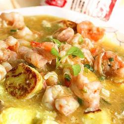 虾仁虎皮豆腐的做法[图]