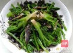 芝麻伴菠菜的做法图解4