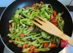 菜椒炒虾米的做法图解4