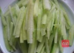 凉拌翠衣的做法图解2