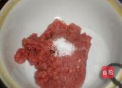 微波肉饼汤的做法图解3