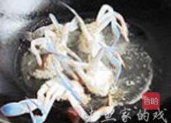 蛋包梭子蟹的做法图解3