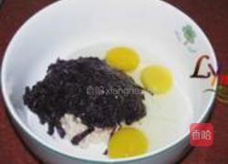 紫菜蛋饼的做法图解4