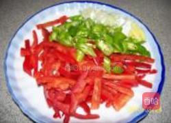辣椒肉丝炒面的做法图解3