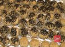 咖啡黑芝麻酥球的做法图解9
