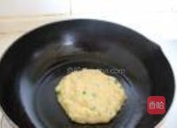 葱花鸡蛋豆渣饼的做法图解4