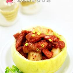 红糟蜜瓜鸡的做法[图]