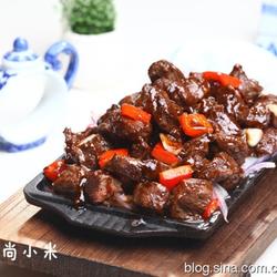 铁板黑椒牛肉粒的做法[图]