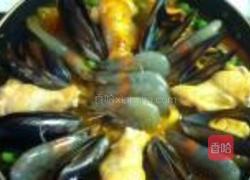 西班牙海鲜饭的做法图解29