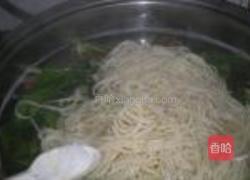 青菜牛肉面的做法图解12