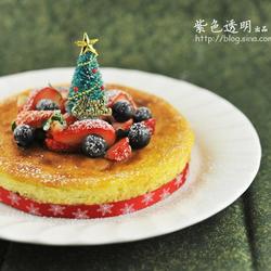 圣诞原味芝士蛋糕的做法[图]