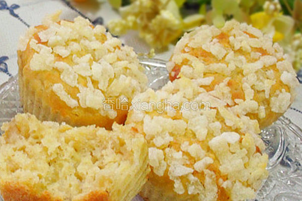 果香燕麦雪花糕