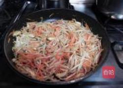 三丝炒面的做法图解12