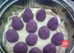 紫薯杂粮窝头的做法图解4