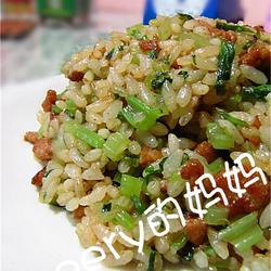 芹菜牛肉炒饭的做法[图]